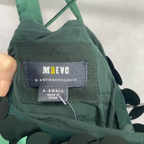 Sequinned One-Shoulder Mini Dress by Maeve - Picture 11 of 16